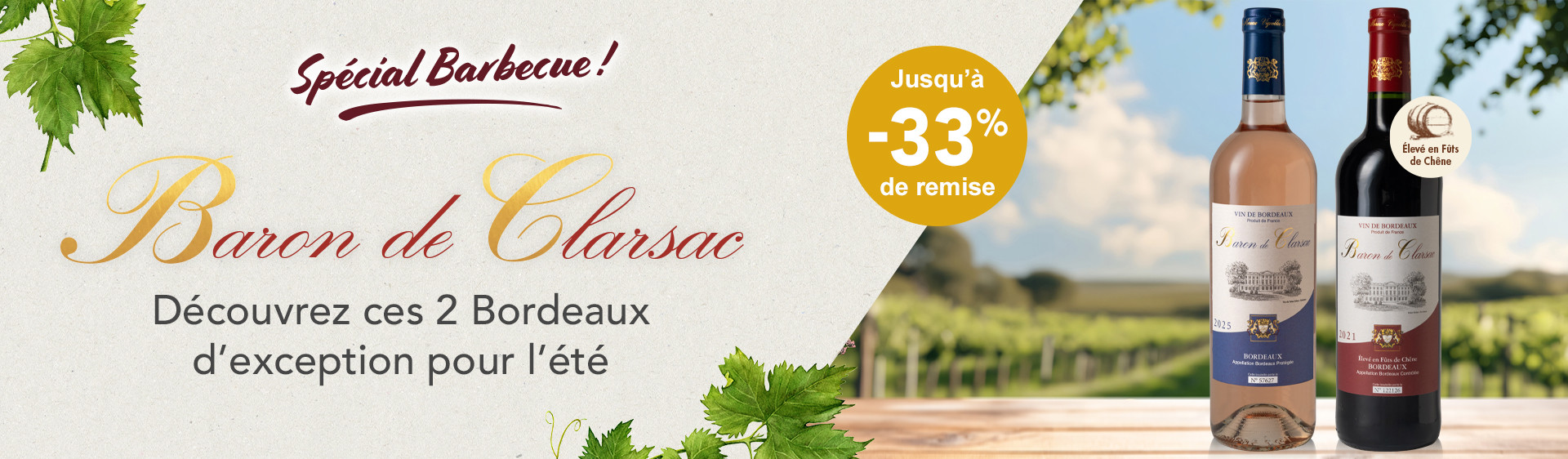 Vente Vin de Bordeaux, Magnums et Bouteilles Personnalisées - Vignobles de Lalande-Moreau